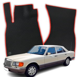 EVA Dywaniki do Mercedes-Benz S klasa W126 2 gen Sedan (1979-1991)