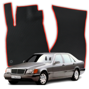 OMEVO EVA Dywaniki® do Mercedes-Benz S klasa W140 3 gen Sedan Short (1991-1998)