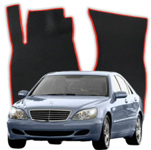EVA Dywaniki do Mercedes-Benz S klasa W220 4 gen Sedan Long (1998-2005)