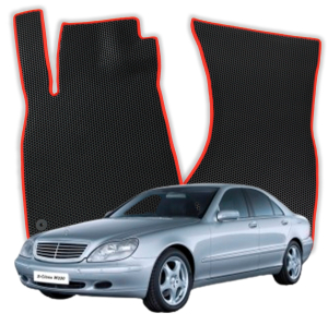 OMEVO EVA Dywaniki® do Mercedes-Benz S klasa W220 4 gen Sedan Short (1998-2005)