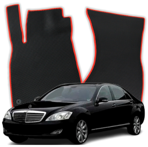 OMEVO EVA Dywaniki® do Mercedes-Benz S klasa W221 5 gen Sedan Short (2005-2013)