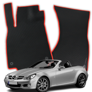 OMEVO EVA Dywaniki® do Mercedes-Benz SLK R171 2 gen Cabrio (2004-2011)
