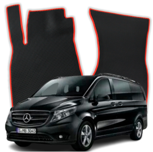 OMEVO EVA Dywaniki® do Mercedes-Benz Vito 9-osobowy W447 3 gen Minivan (2014-2025)