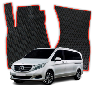 OMEVO EVA Dywaniki® do Mercedes-Benz Vito Extra Long W447 3 gen Minivan (2014-2025)