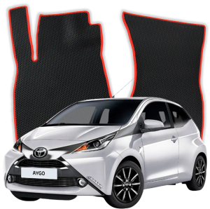 OMEVO EVA Dywaniki® do Toyota Aygo AB40 2 gen Hatchback 3 drzwi (2014–2022)