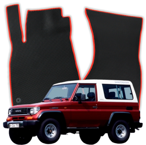 OMEVO EVA Dywaniki® do Toyota Land Cruiser Prado J70 1 gen SUV 3 drzwi (1990-1996)