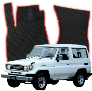 OMEVO EVA Dywaniki® do Toyota Land Cruiser SUV 3 drzwi (1984-1990)