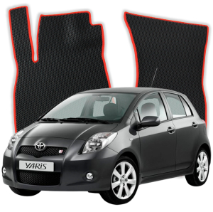 OMEVO EVA Dywaniki® do Toyota Yaris  2 gen Hatchback 5 drzwi (2005-2011)