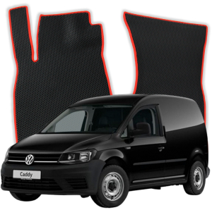 OMEVO EVA Dywaniki® do Volkswagen Caddy 5-osobowy 3 gen KombiVan 3 drzwi (2003-2020)