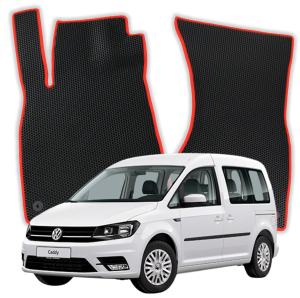 OMEVO EVA Dywaniki® do Volkswagen Caddy 5-osobowy 3 gen KombiVan 5 drzwi (2003-2020)