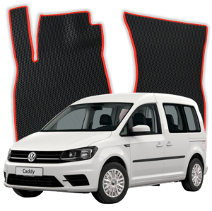 OMEVO EVA Dywaniki® do Volkswagen Caddy 7-osobowy 3 gen KombiVan 5 drzwi (2003-2020)