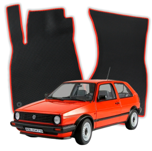 OMEVO EVA Dywaniki® do Volkswagen Golf MK2 2 gen Hatchback 3 drzwi (1983-1992)