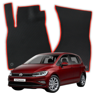 OMEVO EVA Dywaniki® do Volkswagen Golf Sportsvan 1 gen Minivan (2014-2020)