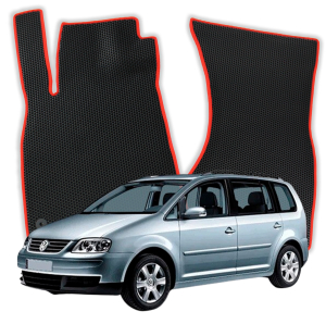 OMEVO EVA Dywaniki® do Volkswagen Touran 7-osobowy 1 gen Minivan (2003-2015)