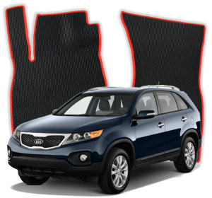 EVA Dywaniki do Kia Sorento 5-osobowy XM 2 gen SUV (2009-2014)