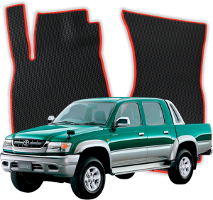 OMEVO EVA Dywaniki® do Toyota Hilux 6 gen Pick-up 4 drzwi (1997-2005)