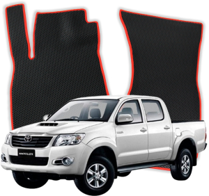 OMEVO EVA Dywaniki® do Toyota Hilux 7 gen Pick-up 4 drzwi (2005-2015)