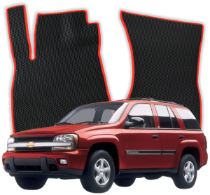 OMEVO EVA Dywaniki® do Chevrolet Trailblazer 1 gen SUV (2001-2008)