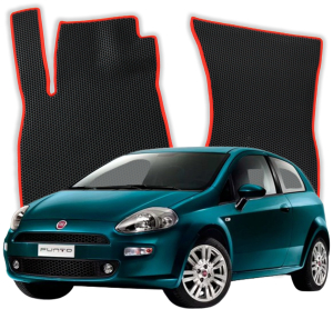 EVA Dywaniki do Fiat Grande Punto Wersja angielska 1 gen Hatchback 3 drzwi (2005-2012)