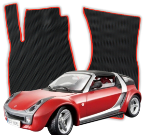 OMEVO EVA Dywaniki® do Smart Roadster 1 gen Cabrio 2 drzwi (2002-2005)