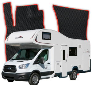 OMEVO EVA Dywaniki® do Ford Transit Custom Camper 4 gen Van (2013-2022)