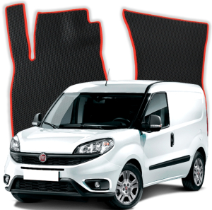 EVA Dywaniki do Fiat Doblo 3-osobowy  3 gen KombiVan (2022-2025)
