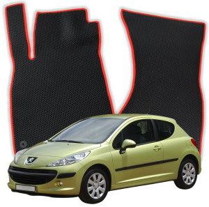 OMEVO EVA Dywaniki® do Peugeot 207 1 gen Hatchback 3 drzwi (2006-2014)