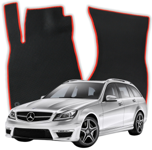 OMEVO EVA Dywaniki® do Mercedes-Benz C klasa C200 W204 3 gen Kombi (2007-2014)