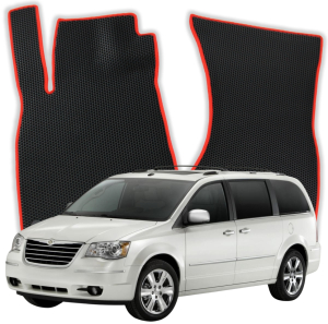 OMEVO EVA Dywaniki® do Chrysler Town & Country Limited 5 gen Minivan (2007-2016)