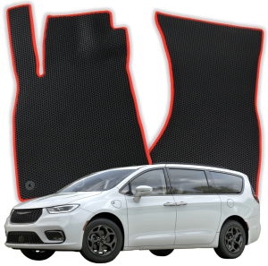 OMEVO EVA Dywaniki® do Chrysler Pacifica 7-osobowy Hybryda PHEV  2 gen Minivan (2022-2025)