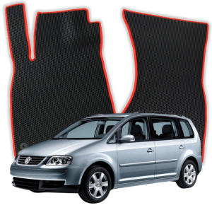 OMEVO EVA Dywaniki® do Volkswagen Touran 5-osobowy 1 gen Minivan (2003-2015)