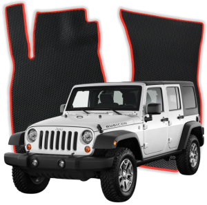 OMEVO EVA Dywaniki® do Jeep Wrangler Rubicon 3 gen SUV 5 drzwi (2006-2018)