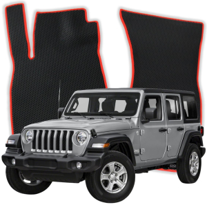 OMEVO EVA Dywaniki® do Jeep Wrangler 4 gen SUV 4 drzwiLong (2020-2025)