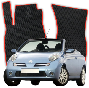 OMEVO EVA Dywaniki® do Nissan Micra K12 3 gen Cabrio 3 drzwi (2003-2010)