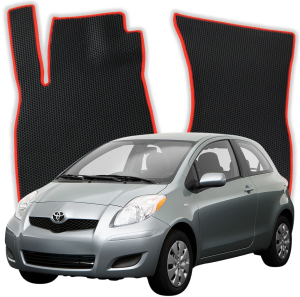 OMEVO EVA Dywaniki® do Toyota Yaris  2 gen Hatchback 3 drzwi (2005-2011)