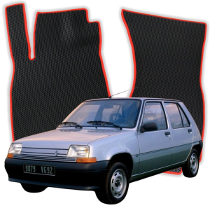 OMEVO EVA Dywaniki® do Renault 5 GT Turbo 2 gen Hatchback 5 drzwi (1985-1991)