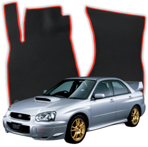 OMEVO EVA Dywaniki® do Subaru Impreza WRX GD 2 gen Sedan (2000-2007)