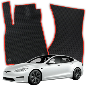 OMEVO EVA Dywaniki® do Tesla Model S S75 Long Range  1 gen Liftback Long (2012-2025)