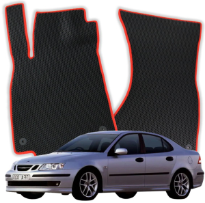 OMEVO EVA Dywaniki® do Saab 9-3 Wersja angielska 2 gen Sedan (2002-2011)
