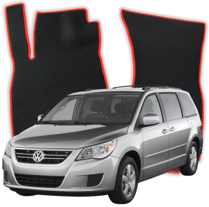 OMEVO EVA Dywaniki® do Volkswagen Routan 1 gen Minivan (2008-2013)