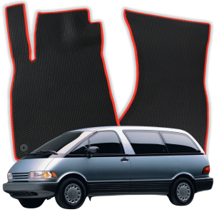 OMEVO EVA Dywaniki® do Toyota  Previa 1 gen Minivan (1990-2000)