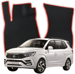 OMEVO EVA Dywaniki® do SsangYong/KGM Rodius 2 gen Minivan (2013-2018)