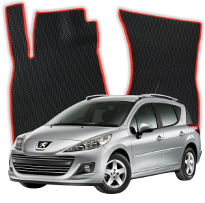OMEVO EVA Dywaniki® do Peugeot 207 SW 1 gen Kombi (2006-2012)