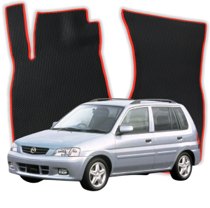 OMEVO EVA Dywaniki® do Mazda 121 DW 4 gen Hatchback 5 drzwi (1996-2002)
