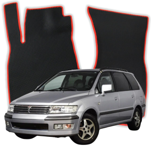 OMEVO EVA Dywaniki® do Mitsubishi Space Wagon 3 gen Minivan (1998-2004)