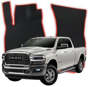 OMEVO EVA Dywaniki® do Dodge Ram 2500 6 - Osobowy Crew Cab 5 gen Pick-up 4 drzwi (2019-2025)