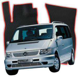 OMEVO EVA Dywaniki® do Mercedes-Benz Vito / V klasa 6 - Osobowy W638 1 gen Minivan (1996-2003)