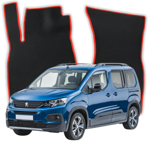 OMEVO EVA Dywaniki® do Peugeot Rifter Long GT  3 gen KombiVan (2018-2025)