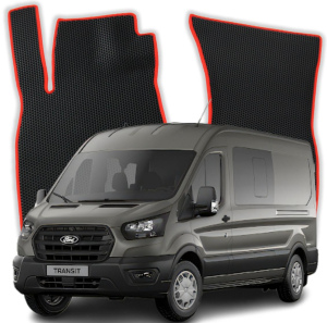 OMEVO EVA Dywaniki® do Ford Transit 5-osobowy (brygadówka) V363 L4H3 6 gen Van (2013-2025)