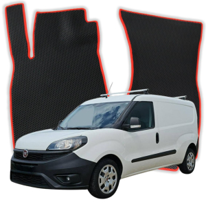 OMEVO EVA Dywaniki® do Fiat Doblo Cargo MAXI 2-osobowy  2 gen KombiVan (2010-2022)